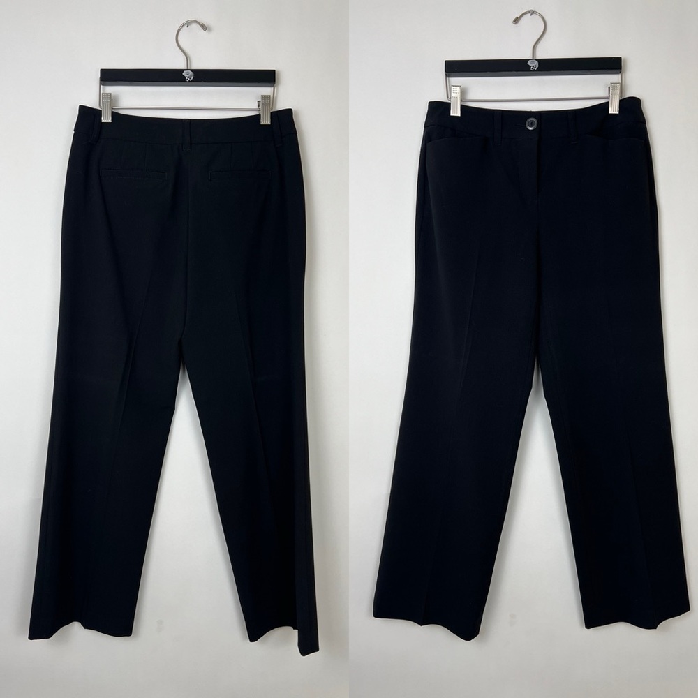 Style & Co pants straight leg with stretch color: black Sz 4
